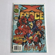 X Force 47 Marvel Comics 1995 VF / NM  8.5 - 9.0 Newsstand / Deadpool & Siryn