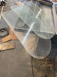 1970s VW VOLKSWAGEN Beetle BUG rear  Side  Window GLASS ONLY set of 2 ARM-R-CLA - Picture 1 of 1