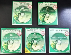 GREEN APPLE Series America Online Collectible / Install Discs, AOL CDs LOOK ! - Picture 1 of 2