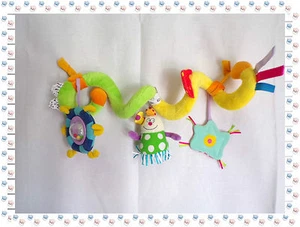 N - Spirale d'Activités Arche Jeux Lit Poussette Hochet Grelot Glace Taf Toys - Imagen 1 de 8
