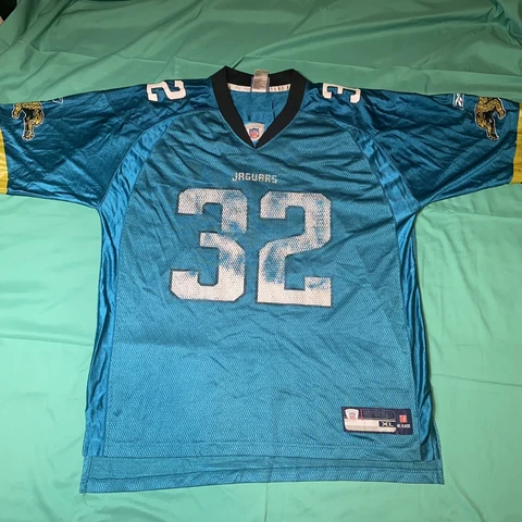 Vintage Reebok Maurice Jones-Drew Jacksonville Jaguars (Jags) #32 NFL Jersey XL Cover