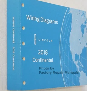 2018 Lincoln Continental Electrical Wiring Diagrams Manual Original Ford - Foto 1 di 3