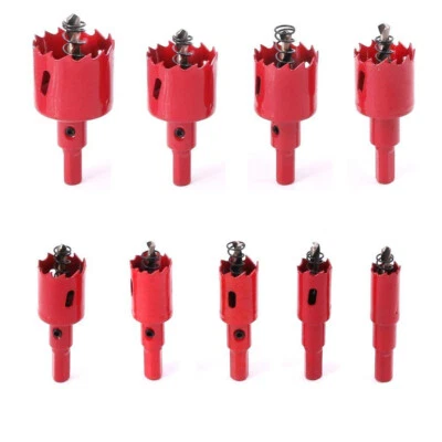 60-100mm Neu Spiralbohrer Hartmetall Lochsäge Bohrkrone Kreisschneider Edelstahl - Bild 1 von 4