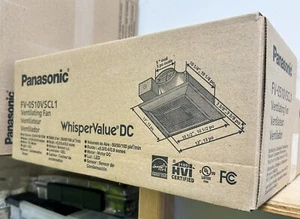 Panasonic WhisperValue Exhaust Fan W/ LED Light Condensation Sensor FV0510VSCL1 - Picture 1 of 5