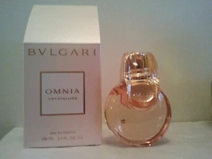 BVLGARI OMNIA CRYSTALLINE 100ML EAU DE PARFUM SPRAY WOMEN PERFUME FRAGRANCE 2024 - Picture 1 of 3