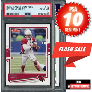 2020 Panini Donruss Kyler Murray #19 PSA 10 GEM MINT Arizona Cardinals - LOW POP - Picture 1 of 3