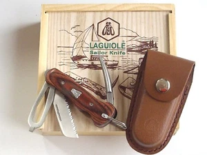 Laguiole Segelmesser Seglermesser & Gürteltasche und Geschenk Box NEU! - Bild 1 von 3