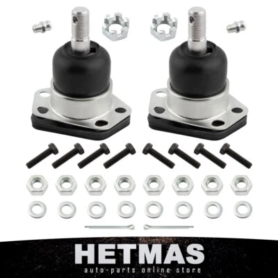 2Pc Front Upper Ball Joints 4WD For Chevy Blazer S10 GMC Jimmy Isuzu Oldsmobile - Image 1 of 4