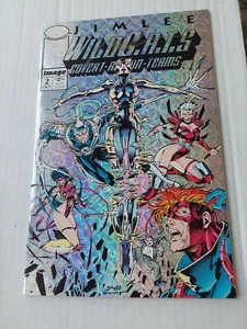 WILDCATS COVERT ACTION TEAMS #2 (Image 1992) | Holo cover; VF+, Jim Lee Auto - Picture 1 of 5