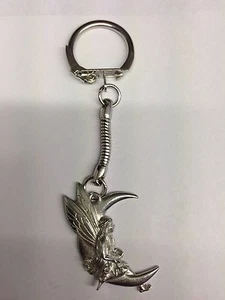 Schlüsselanhänger Fairy Moon FMPKR aus feinem englischem Zinn an einer Schlange - Bild 1 von 1