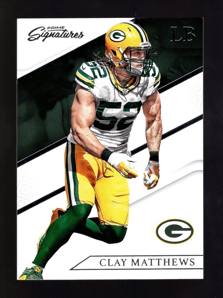 2016 PRIME SIGNATURES #41 CLAY MATTHEWS GREEN BAY PACKERS - Image 1 of 1