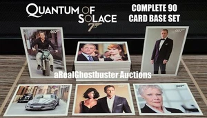 2015 James Bond Quantum of Solace Complete 90 Card Base Set Rittenhouse Archives - Picture 1 of 1