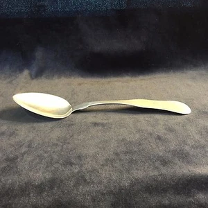 Antique Lows Ball & Co, Boston, Mass. Coin Silver Serving Spoon, 8 3/4" Long - Picture 1 of 6