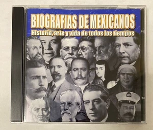 BIOGRAFIAS DE MEXICANOS, HISTORIA, ARTE, 1999 MEXICAN CD ROOM,  DOCUMENTARY - Bild 1 von 3