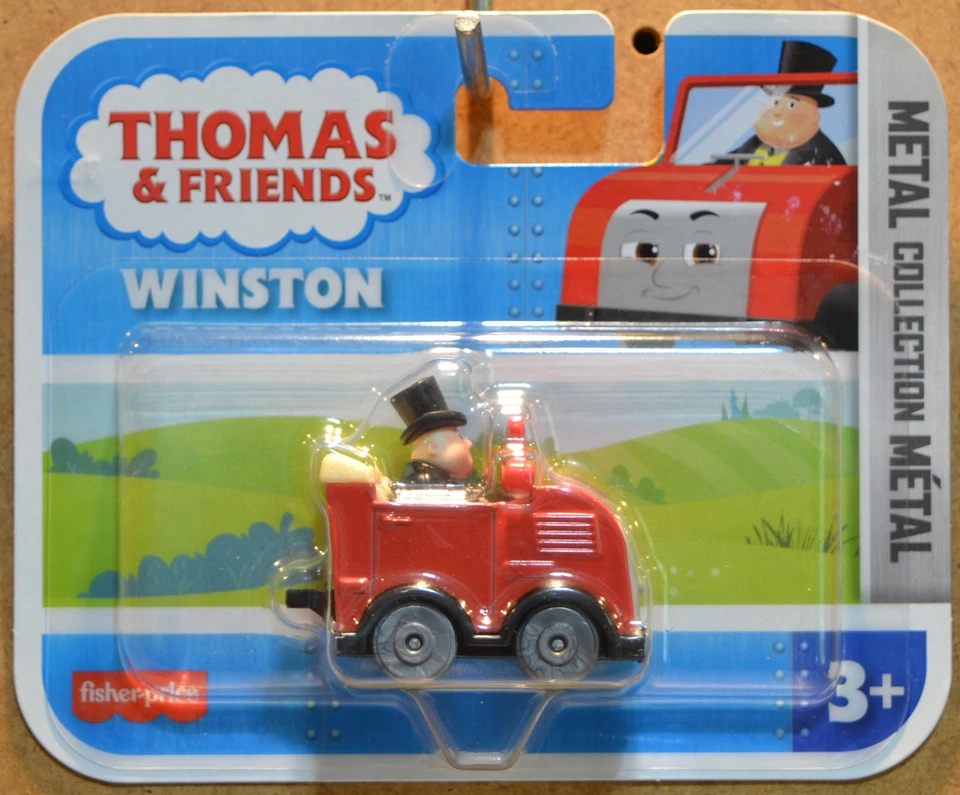Thomas and Friends Winston Metal Collection Push Along Car Fisher Price Foto 1 de 1