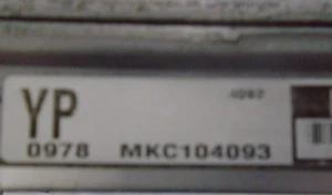 Rover 800 2.0 AUTOMATIC NASP Non Turbo T-Series Engine ECU { MKC104093} 1995-99. - Picture 1 of 3