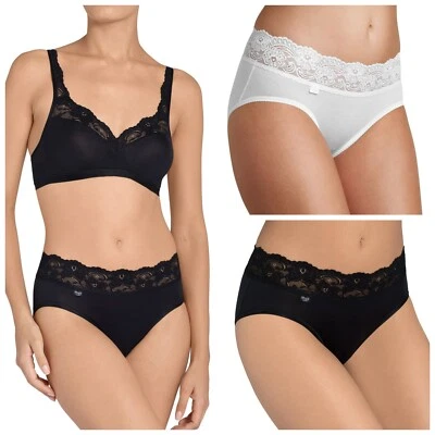 Трусы миди Sloggi Romance трусики 10031896 средняя посадка повседневное женское белье - Изображение 1 из 4