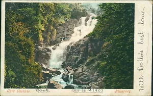 Killarney Torc Cascade 1903 Postmark Undivided Back - Picture 1 of 2