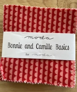 OOP Moda Bonnie & Camille Basics Charm Squares 3.5 Inch - Picture 1 of 5