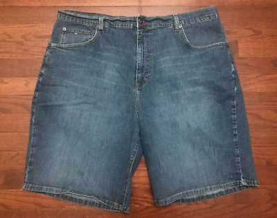 2003 Tommy Hilfiger Jeans Shorts Hombres 42 x 10" Entrepierna Azul Denim Pantalones e Foto 1 de 4