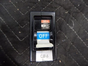 Interruptores de CC FUJI ELECTRIC CP311 50 V 30A y 5A tu elección - Imagen 1 de 3