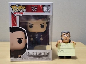 Dominik Mysterio #163 - WWE - ¡Funko Pop! Vinilo con protector suave - Imagen 1 de 7