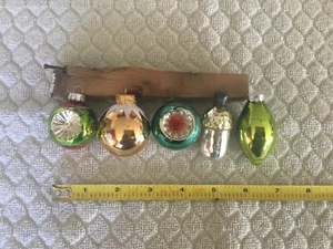set 5 small glass ornaments - Picture 1 of 5