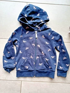Mädchen Sweatjacke Gr. 98/104 Einhorn – H&M - Bild 1 von 2