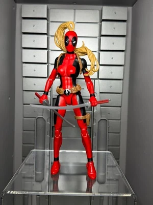 Marvel Legends Lady Deadpool Sauron BAF Wave Hasbro X-Men 6" Figure LOOSE - Image 1 of 2
