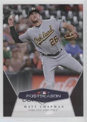 2018 Topps On Demand MLB Postseason Black /5 Matt Chapman #17C - Image 1 of 2