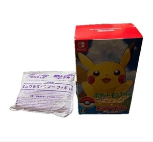 Geo Limited Pocket Monster Let's Go! Pikachu monster Ball plus Mew&Mewtwo Figure - Picture 1 of 3