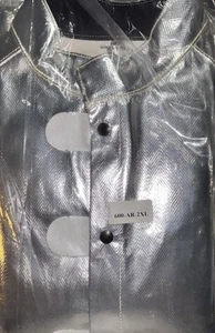 CPA 2XL Aluminized Rayon Heat-Resistant Jacket 600-AR-2XL USA ONE COAT - Picture 1 of 6