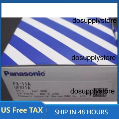 US Free TAX New PANASONIC SUNX FX-11A Fiber Optic Sensor - Image 1 of 4