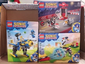 LEGO Sonic the Hedgehog Lot of 3 Building Sets 76995, 77001, 77002 GREAT VALUE! - Picture 1 of 5