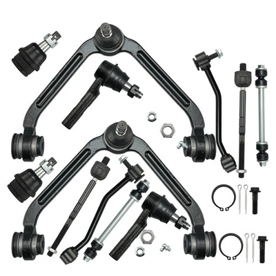 Kit de suspensión brazos de control rótulas para Ford Explorer 1998-2000 2001 12 piezas Foto 1 de 4