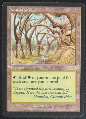 Gaea's Cradle Urza's Saga Magic Card MTG Reserved List - Image 1 of 4