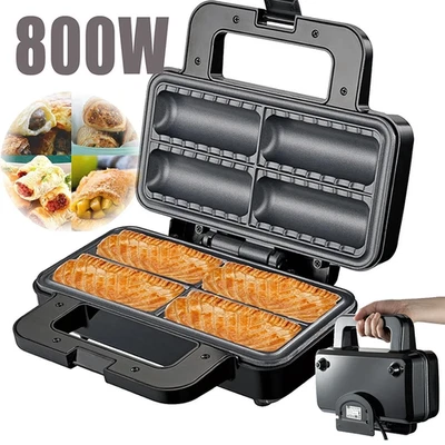 Sausage Roll Maker Quickly Make 4 Delicious Breakfast Sausage Rolls Or Snacks AU - image 1 of 4