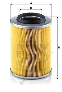 1 x MANN Air Filter C 16 127 for HOLDEN JACKAROO / MONTEREY (UBS) 04/92-02/98 - image 1 of 1