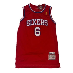 Julius Erving Mitchell & Ness 1982-83 Sixers Jersey Size XL - Picture 1 of 8