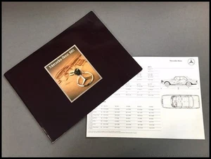 1981 Mercedes Benz 64-page Car Brochure Catalog 280CE 300CD 380SLC 380SL 300SD - Picture 1 of 10