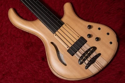 MAYONES Custom Shop Patriot MR5 Fretless 3.740kg #PAN1602144 GIB Yokohama - Image 1 of 4