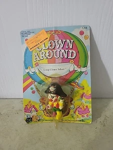 Vintage 1981 MEGO - Clown Around PVC Figure Long Clown Silver - Picture 1 of 3