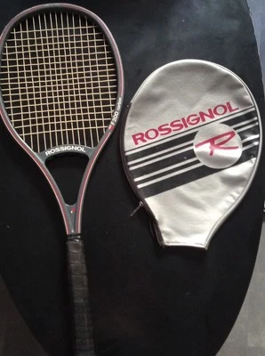Raquette Tennis Rossignol F 200 Carbon Mats Wilander Manche 3 4 3/8 è - Imagen 1 de 4