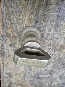 VINTAGE 4LB BELL WEIGHT BRASS AVERY KITCHEN WEIGHT STOP Weight Watcher Prop - Picture 1 of 6