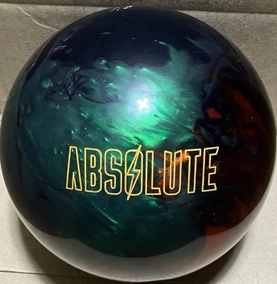 Storm Absolute 15 lb Bowling ball Used Single Drill - Image 1 of 4