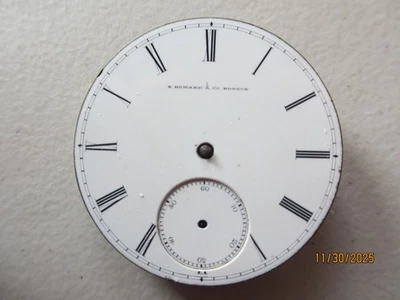 MOVIMIENTO RELOJ BOLSILLO 1865 E HOWARD & CO MODELO SERIE III TALLA N 15J Foto 1 de 2