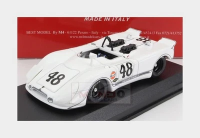 1:43 BEST Porsche 908/02 Flunder Spider #48 Sebring 1970 Mcqueen BE9219-2 - Immagine 1 di 2