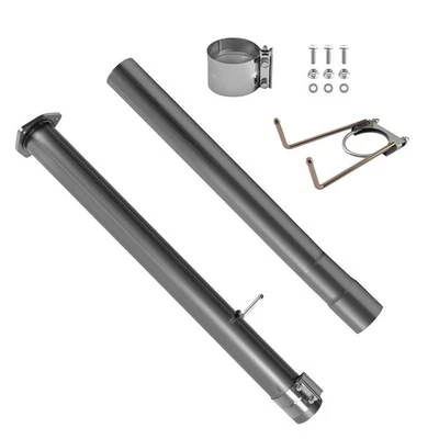 Kit de tubo silenciador de 4" para Dodge Ram 2500 3500 6,7 L Cummins 2013-2018 abrazadera Foto 1 de 4