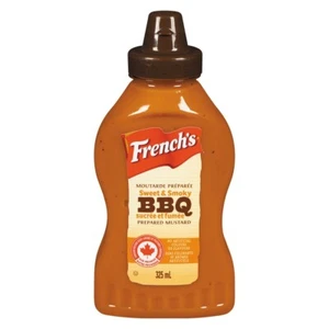 4 Bottles of French's Sweet & Smoky BBQ Mustard 325ml Each - Picture 1 of 1