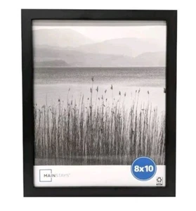 Mainstays 8x10 Linear Gallery Tabletop Picture Frame, Black - Picture 1 of 3